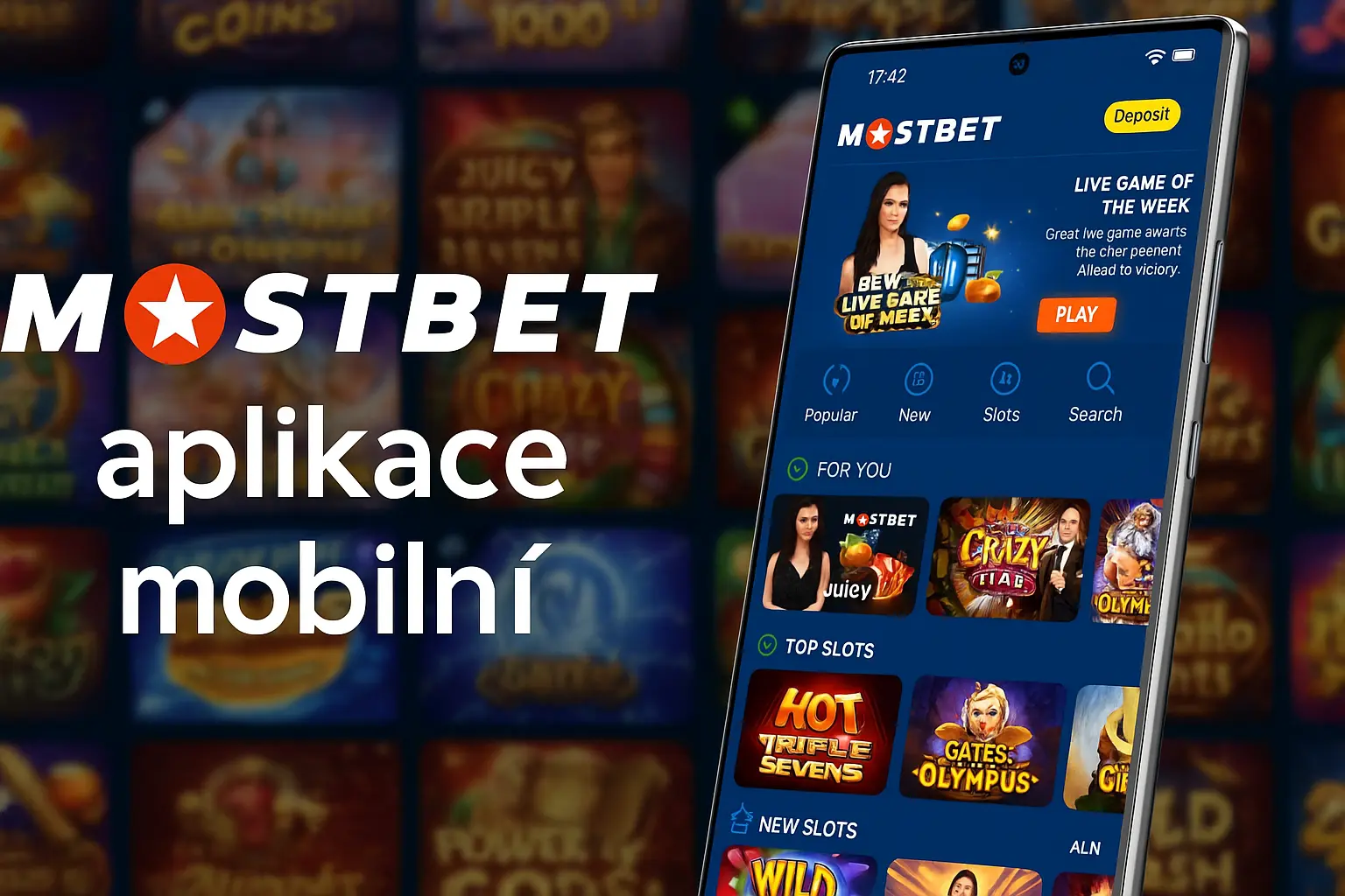 Mostbet aplikace mobilní